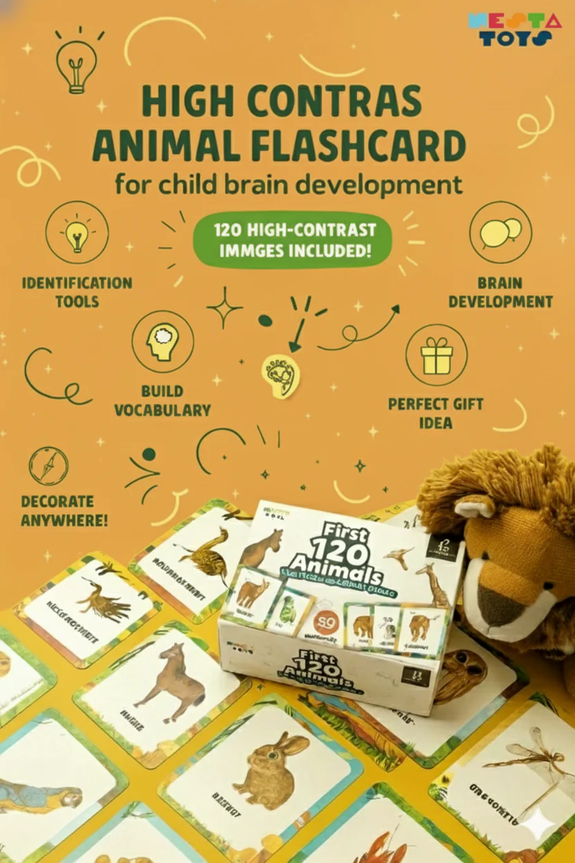 Animal Flashcards (120 Pictures) - Image 3