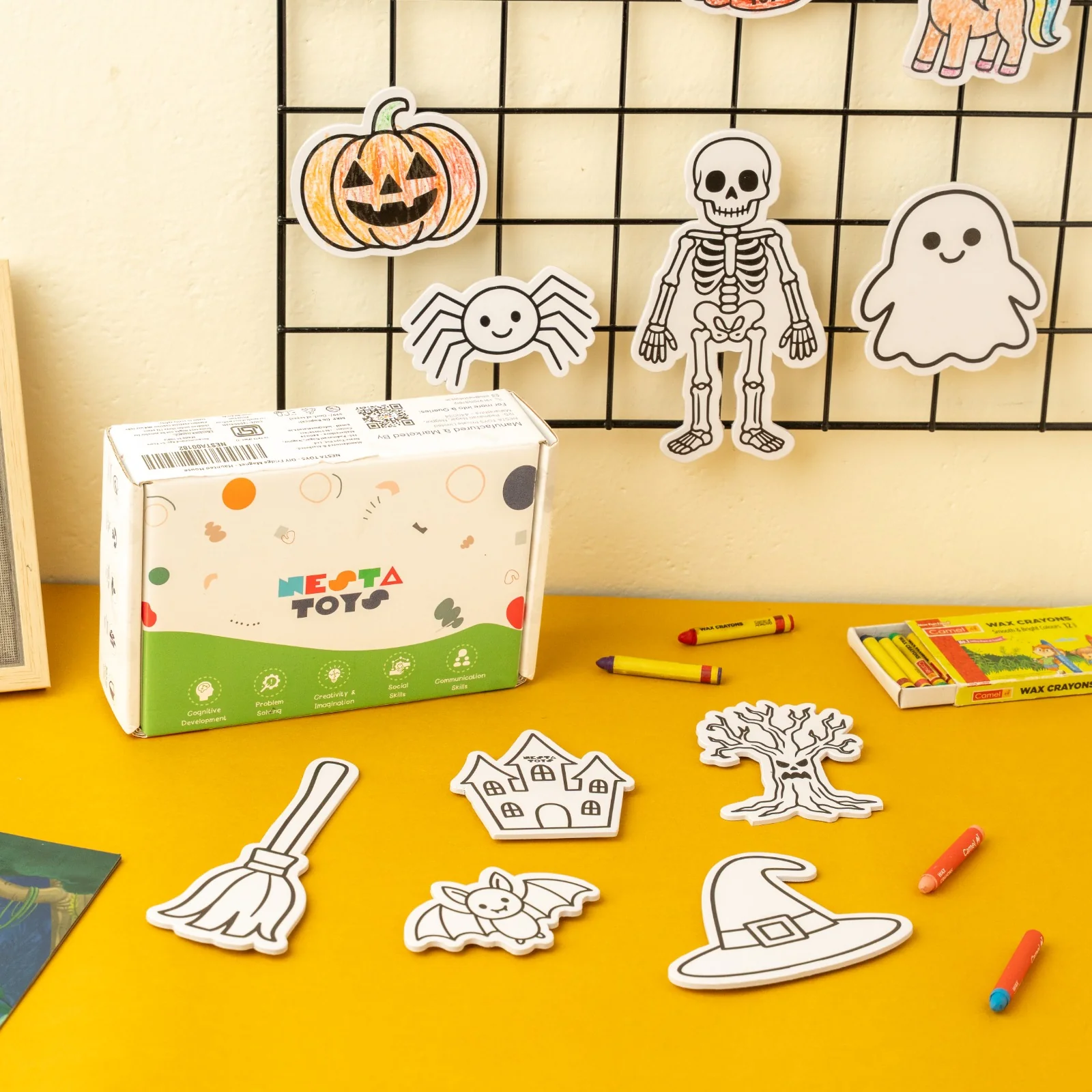 DIY Fridge Magnet - Haunted House - Image 4