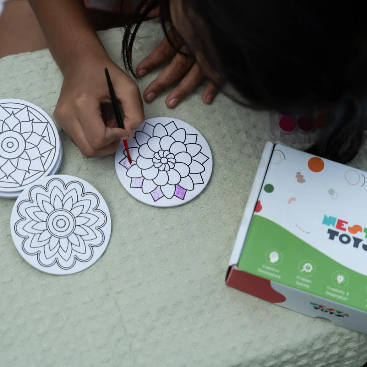 DIY Fridge Magnet - Mandala Art - Image 7