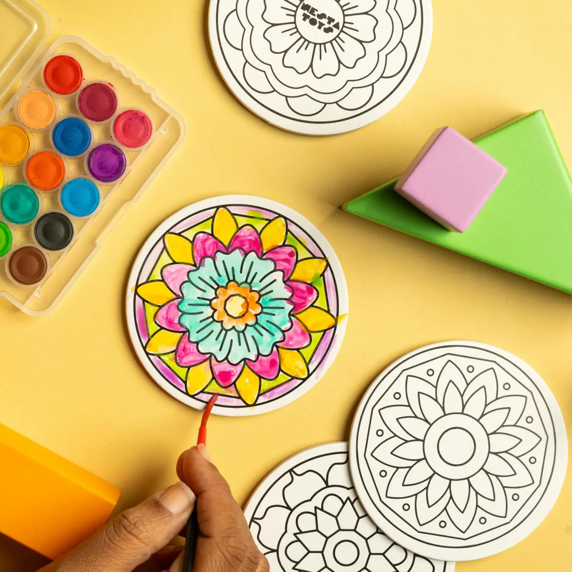 DIY Fridge Magnet - Mandala Art - Image 9