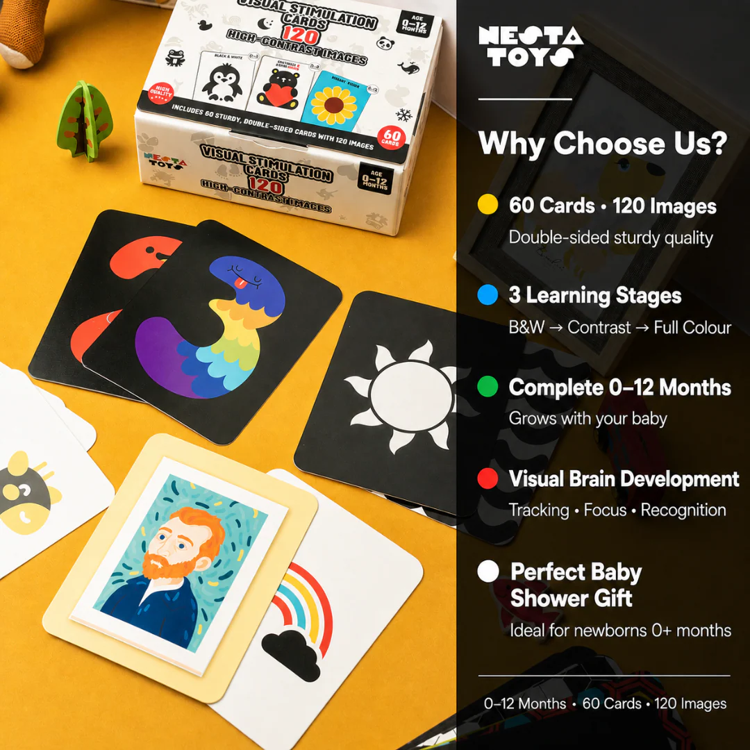 Visual Stimulation Learning Activity Card for Babies - Image 5