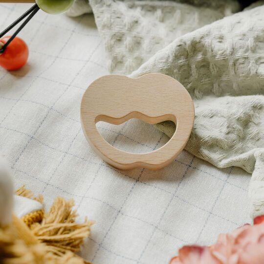Wooden Egg Shaker (Rattle) & Teether Combo (3+ Months) - Image 6