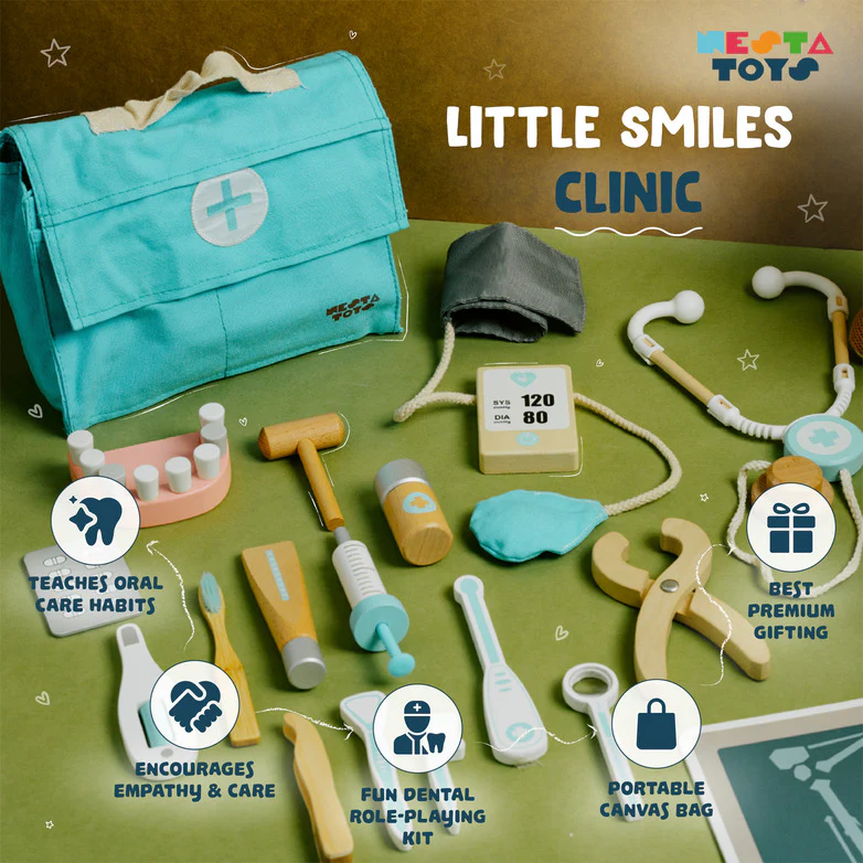 Wooden Doctor Set Toy - Image 3