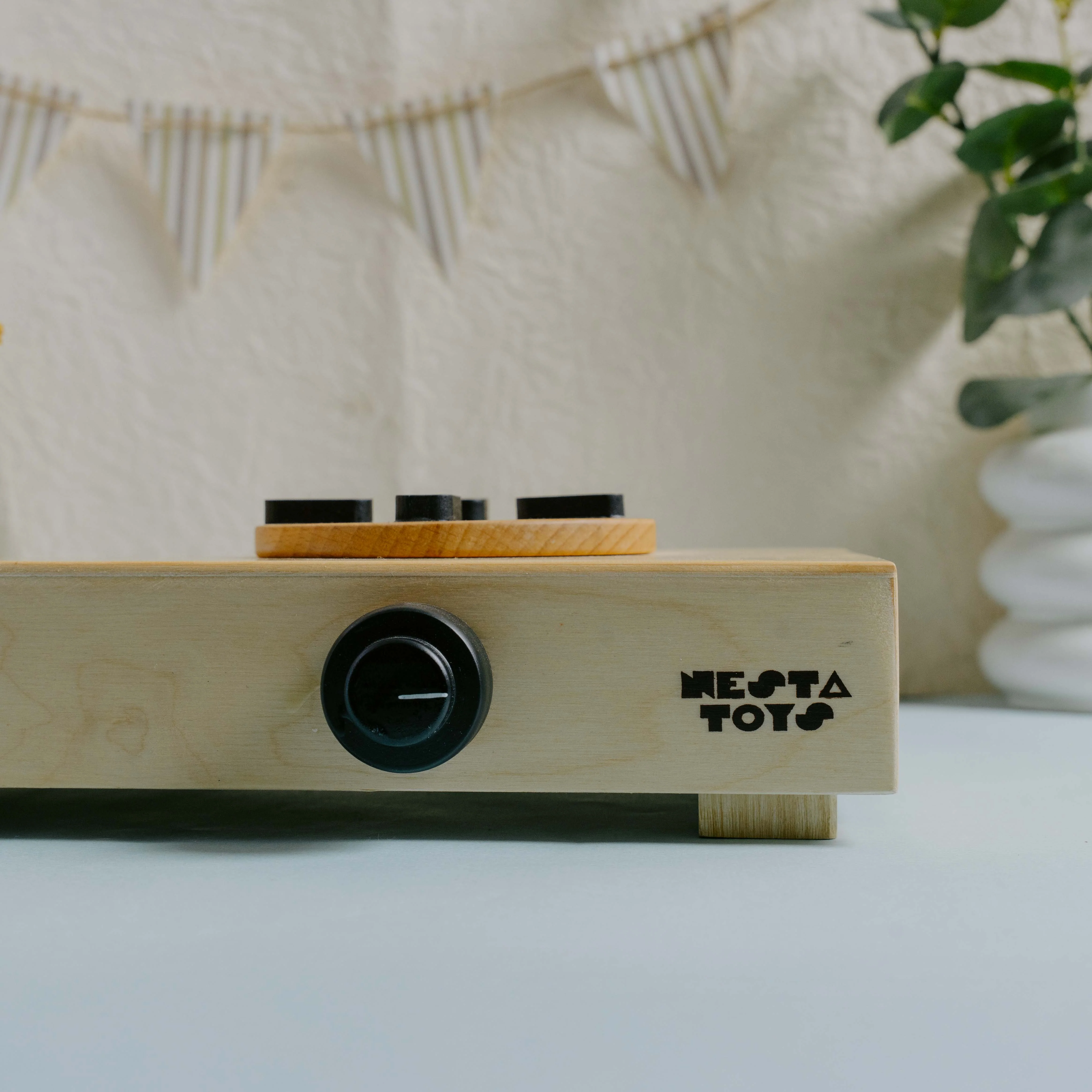 Wooden Gas Stove Toy - Image 4