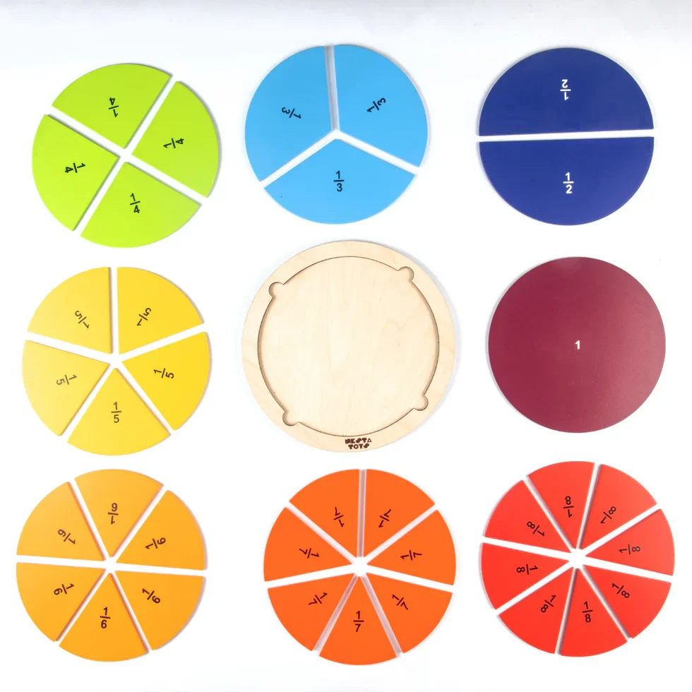 Fraction Puzzle (37 Pcs) - Image 3