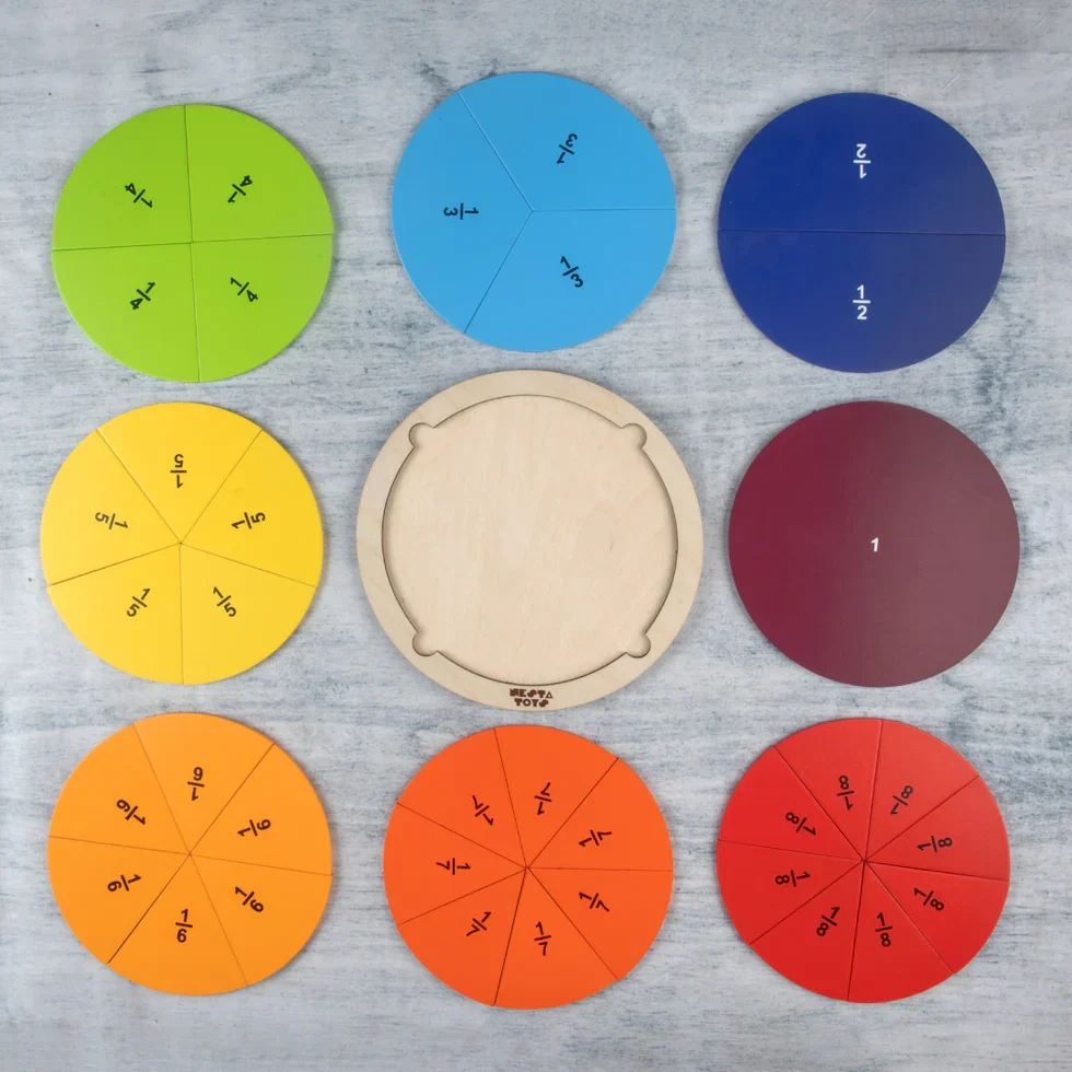 Fraction Puzzle (37 Pcs) - Image 5